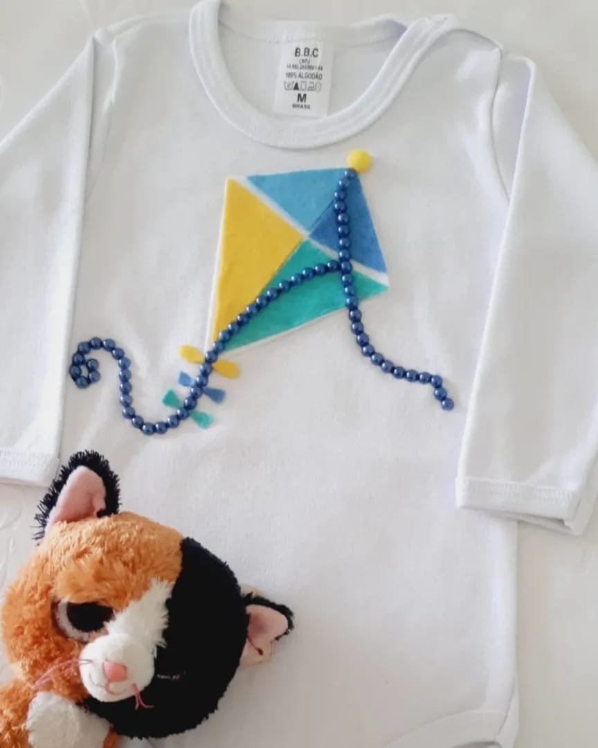 Body de Bebê Personalizados Pipa